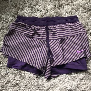 Nike Dri Fit shorts with Spandex shorts